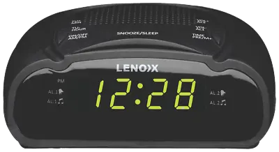 Lenoxx Alarm Clock Radio AM/FM Digital Display CR21 • $15