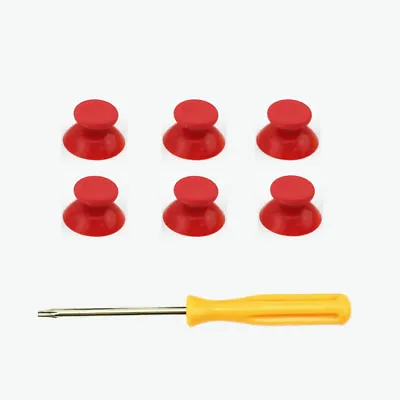6pcs /set 3D Analog Stick Thumbsticks Caps Repair Parts Tool For XBOX360 + Tool • $3.52