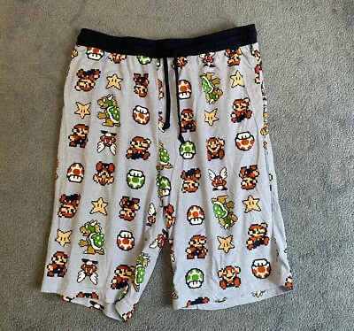 Men’s XXL Super Mario Pajama Shorts • $6.99