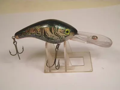 Manns 20+ Shad Crystal Brown Crawfish Rattle Crankbait Lure • $5.99