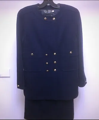 Vintage Chanel Skirt Suit • $750