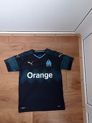 Olympique Marseille 2018/2019 Football Shirt Jersey Puma  Young Xl 164 • $15.99