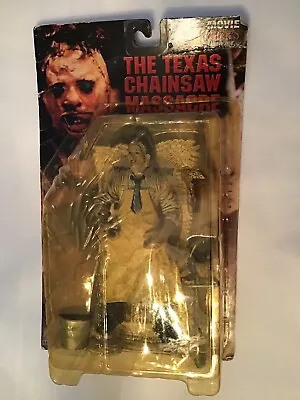 McFarlane Toys Movie Maniacs Leatherface - Bloody Variant - 1998 New !!! • $35