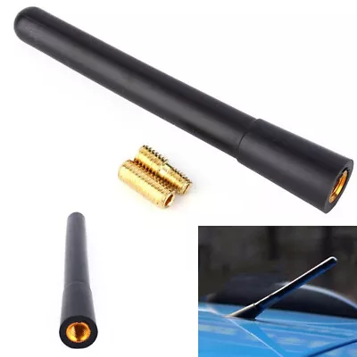 New 4 Inch   Short Black Aluminum Antenna Mast AM/FM For MINI COOPER 2002-2022 • $6.98