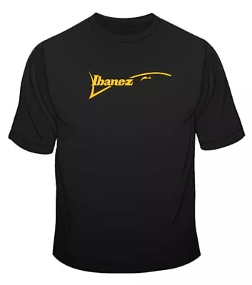 Ibanez Pia Logo T-Shirt (Gold Print) • $17