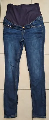 Ladies H&M MAMA Maternity Skinny Stretch Denim Jegging Jeans Size M • £3.99