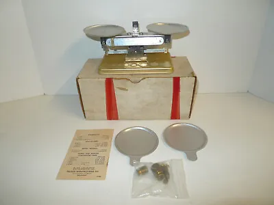 Vintage Pelouze Mfg. Co. U.S.A.  Metric Precision Scale Model R-47 • $23.95