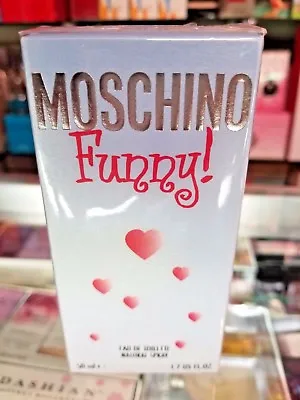 MOSCHINO FUNNY By Moschino 1.7 Oz EDT Perfume Spray For Women NEW IN SEALED BOX • $58.29