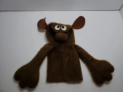 Puppet Factory 1972 Brown Dog Hand Puppet Muppet Monster Vintage Puppeteer • $39.99