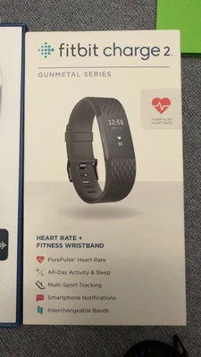 $38 • Buy Fitbit Charge 2 Fitness Activity Tracker
