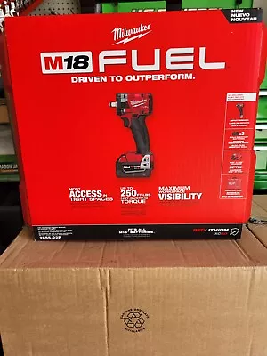 Milwauke M18 Fuel  2855-22R Impact Wrench Charger Battery Case • $150