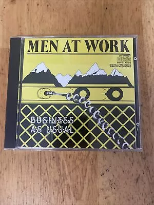 Men At Work Business As Usual US CD Initial CBS Records Issue • $9.99
