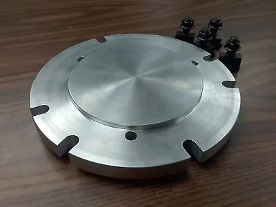 8  Base Adapter Plate Mount Chucks On Rotary Table Or Milling Machine #IN-ADP-8 • $99