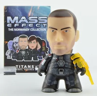 $12.01 • Buy Mass Effect Titans Normandy Collection 3 Inch Vinyl Mini Figure - Shepherd Male