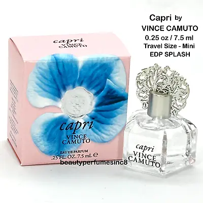 CAPRI By Vince Camuto Perfume For Women EDP .25 Oz / 7.5 Ml Mini New In Box • $12.50