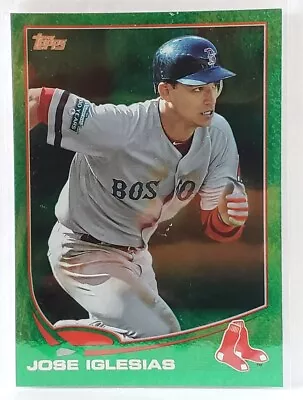 2013 Topps Emerald #432 Jose Iglesias Boston Red Sox • $1.28