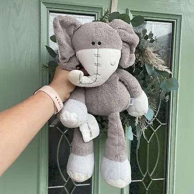 Mamas And & Papas Once Upon A Time  Soft Toy Peanut The Elephant Large 17  Tall • £13