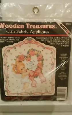 DIMENSIONS Wooden Treasures Fabric Appliqués PLEASE BE MINE 85023 KIT   • $7.99
