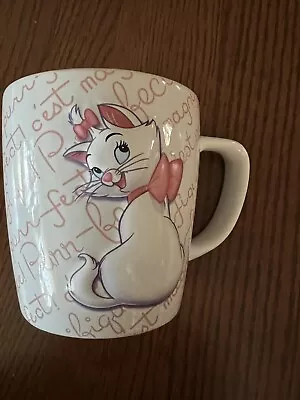 Authentic Disney Parks MARIE The Aristocats Purr Fect Coffee Tea Mug Cup 3D • $25