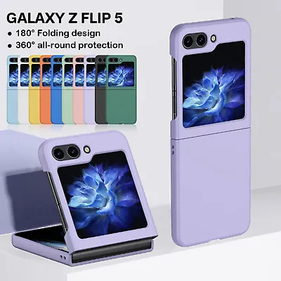 $10.71 • Buy Shockproof Ultra Slim Hard Case Colour Cover For Samsung Galaxy Z Flip 5 4 3 5g