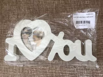 I Love You White Photo Frame • £7.99