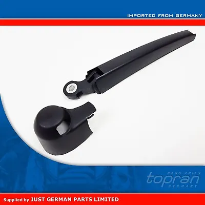 Rear Screen Wiper Arm & Nut Cover - VW Golf MK5 Passat Estate Polo - 6Q6955707C • $31.10