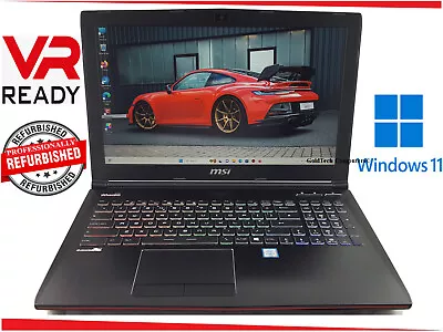 MSI GE62 Apache Pro Gaming Laptop I7 16GB 128GB SSD 1000GB GeForce VR High PC • £535