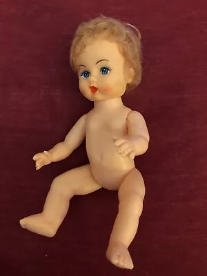 Vintage 60's Doll 8” Tall Movable Arms & Legs Made In Hong Kong • $18.95