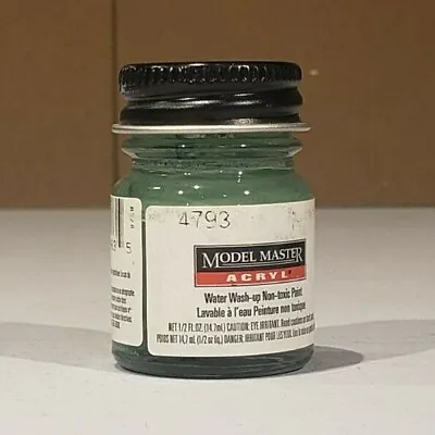 TESTORS MODEL MASTER Acryl Paint #4793 Lichtgrun RLM 83 - 1/2 Fl. Oz. • $5.99