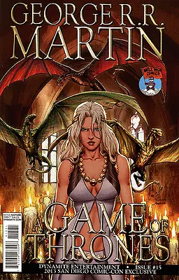$74.95 • Buy GAME OF THRONES (2011 Series) #15 MILE HIGH COMICS VARIANT NEAR MINT COMIC BOOK
