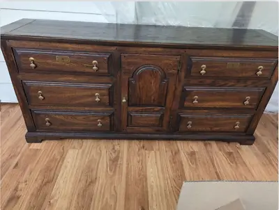 Vintage Drexel Heritage Wood Dresser 9 Drawers • $599