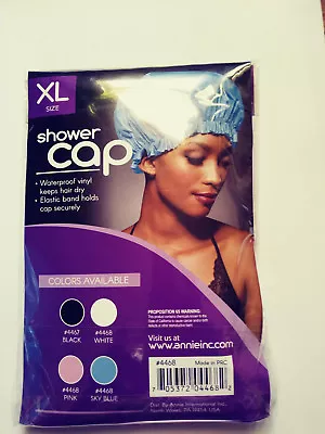 Annie Ms Remi Shower Cap Water Proof Vinyl XL Assorted Colors Pick Color • $3.50