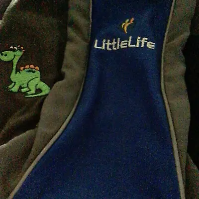 LittleLife Safety Backpack Reins With Dinosaur Motif. Excellent Condition! • £7.99