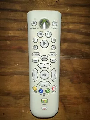 OEM Genuine Microsoft Xbox 360 Media DVD Remote Control • $1