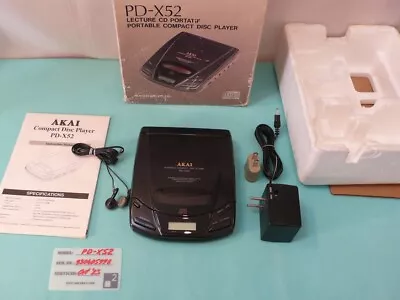 Akai  Discman :: PD-X52 :: Boxed Set • $120