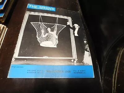 The Sphinx Magazine Of Magic For Magicians 1948 November • $5.49