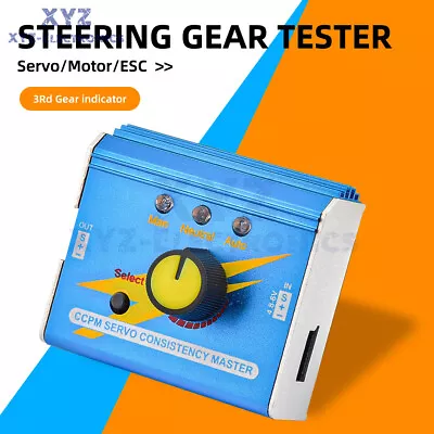 3-Mode Servo Tester Metal Steering Gear Tester Motor Test For RC Helicopter US • $10.99