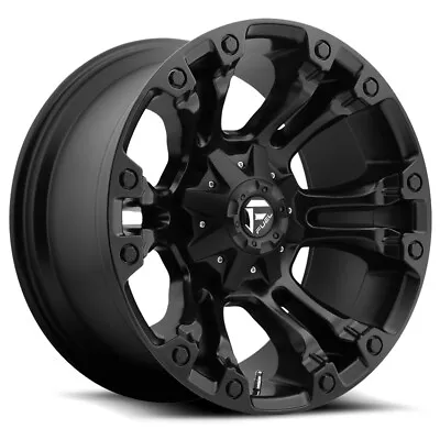 (1) 17x10  -18 Fuel D560 Vapor 5x5.55x150 Matte Black Wheel • $325