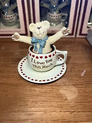 Boyds Bears Teabearies  I Love You This Much  Figure 2003 #24316 • $15