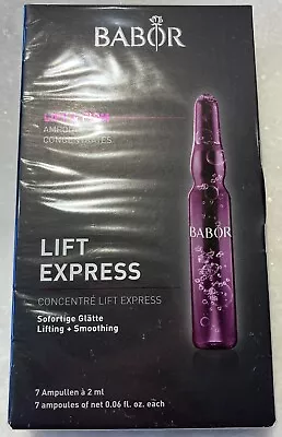 BABOR Lift Express Ampoule Serum Anti-Aging And Firming Moist New • $34.95