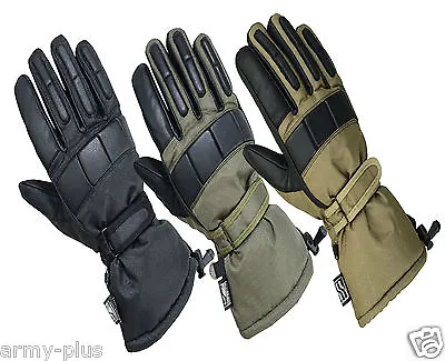 Military Police Cold Weather Thinsulate Waterproof Work Patrol Mechanics Gloves • $19.85