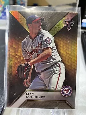 2016 TOPPS TRIPLE THREADS #41 Max Scherzer • $1.79