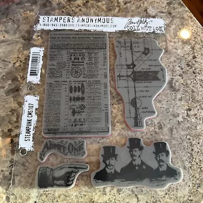 Tim Holtz Stampers Anonymous Steampunk CMS107 • $15