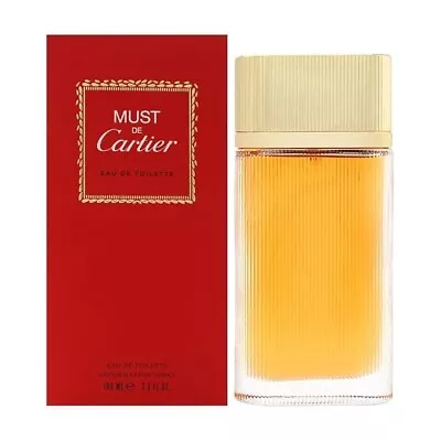 Must De Cartier By Cartier For Women. Eau De Toilette Spray 3.3 Oz Sealed • $82.99