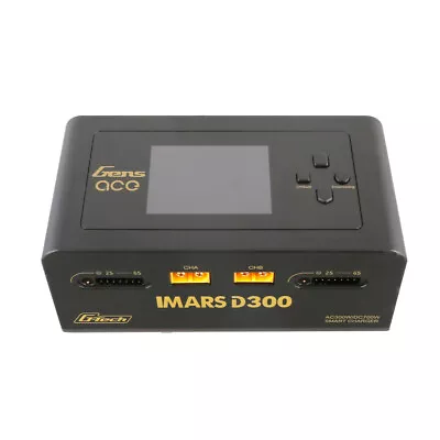 Gens Ace IMARS D300 G-Tech Channel AC/DC 300W/700W RC Battery Charger-US Black • $118