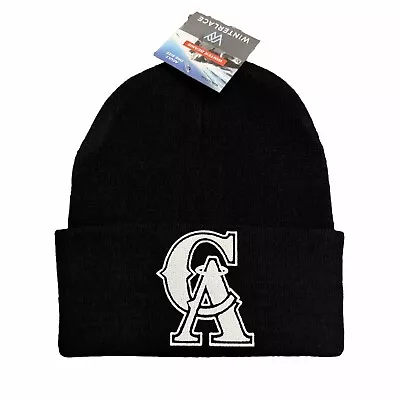 New Retro Vintage Style Custom California Los Angeles Angels Beanie Cap Hat MLB  • $24.99