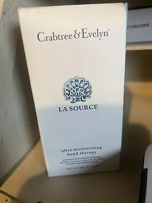 £14.99 • Buy Crabtree And Evelyn La Source Ultra-Moisturising Hand Therapy Hand Cream 100g 