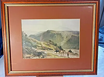 £8 • Buy Lovely Framed Print Artist Unknown - Do You Know The Artist Or The Style?