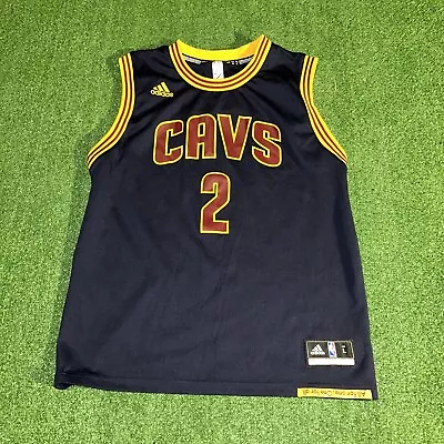 Adidas NBA Kyrie Irving Cleveland Cavaliers Jersey - Youth Large - Navy Blue • $22