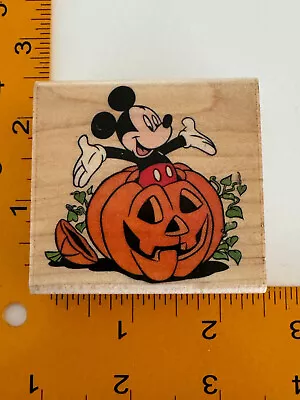 Mickey's Halloween Rubber Stamp By Rubber Stampede • $8.50